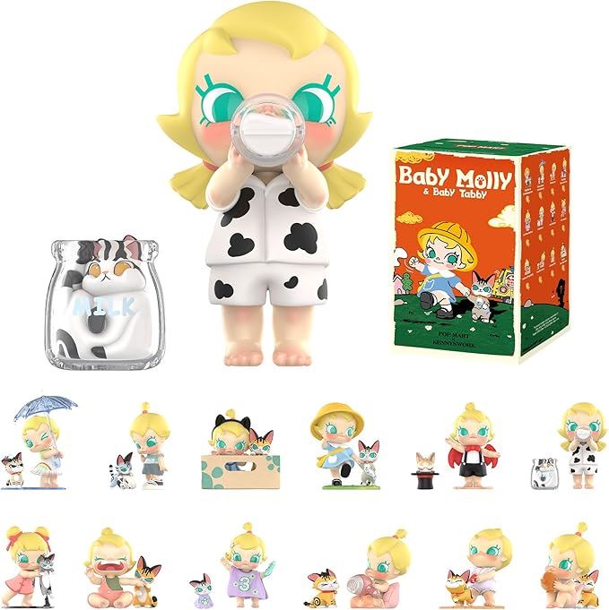 POP MART Baby Molly & Baby Tabby (Figura Individual Aleatoria)